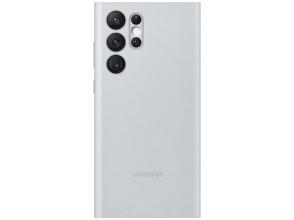 Samsung Galaxy S22 Ultra LED View Cover Grijs (EF-NS908PJ)