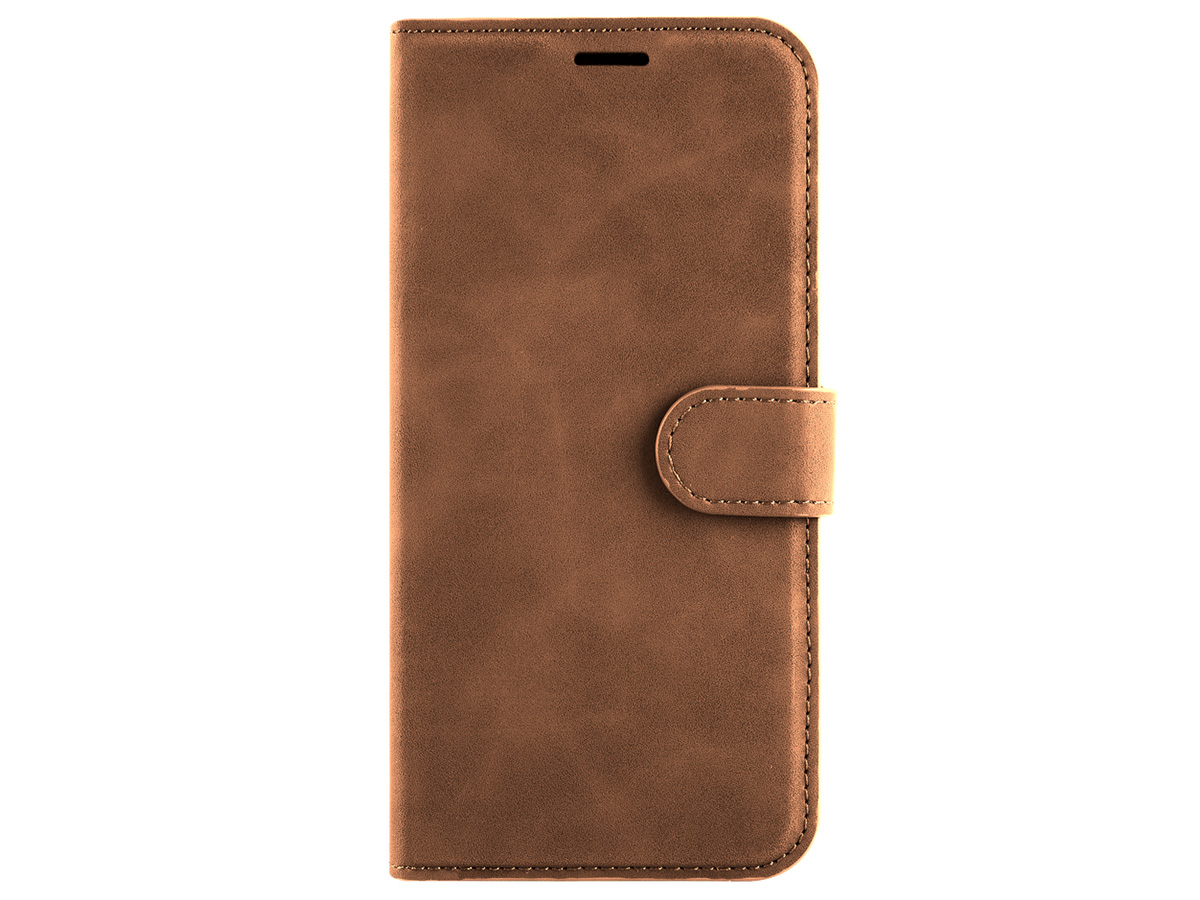 Just in Case Premium Wallet Folio Bruin - Samsung Galaxy S23 FE hoesje