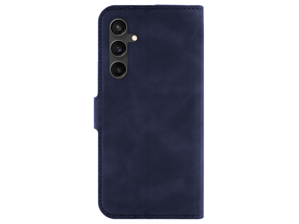 Just in Case Premium Wallet Folio Donkerblauw - Samsung Galaxy S23 FE hoesje