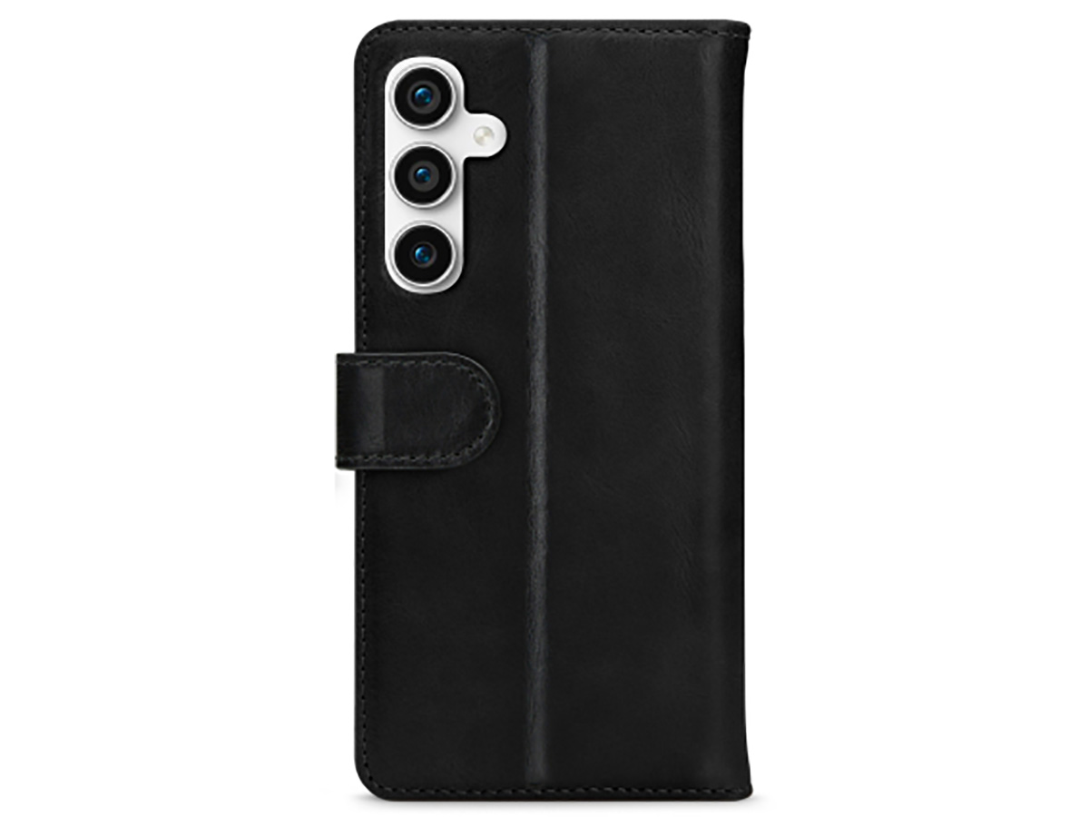 Mobilize Leather Wallet Zwart - Samsung Galaxy S23 FE Hoesje Leer