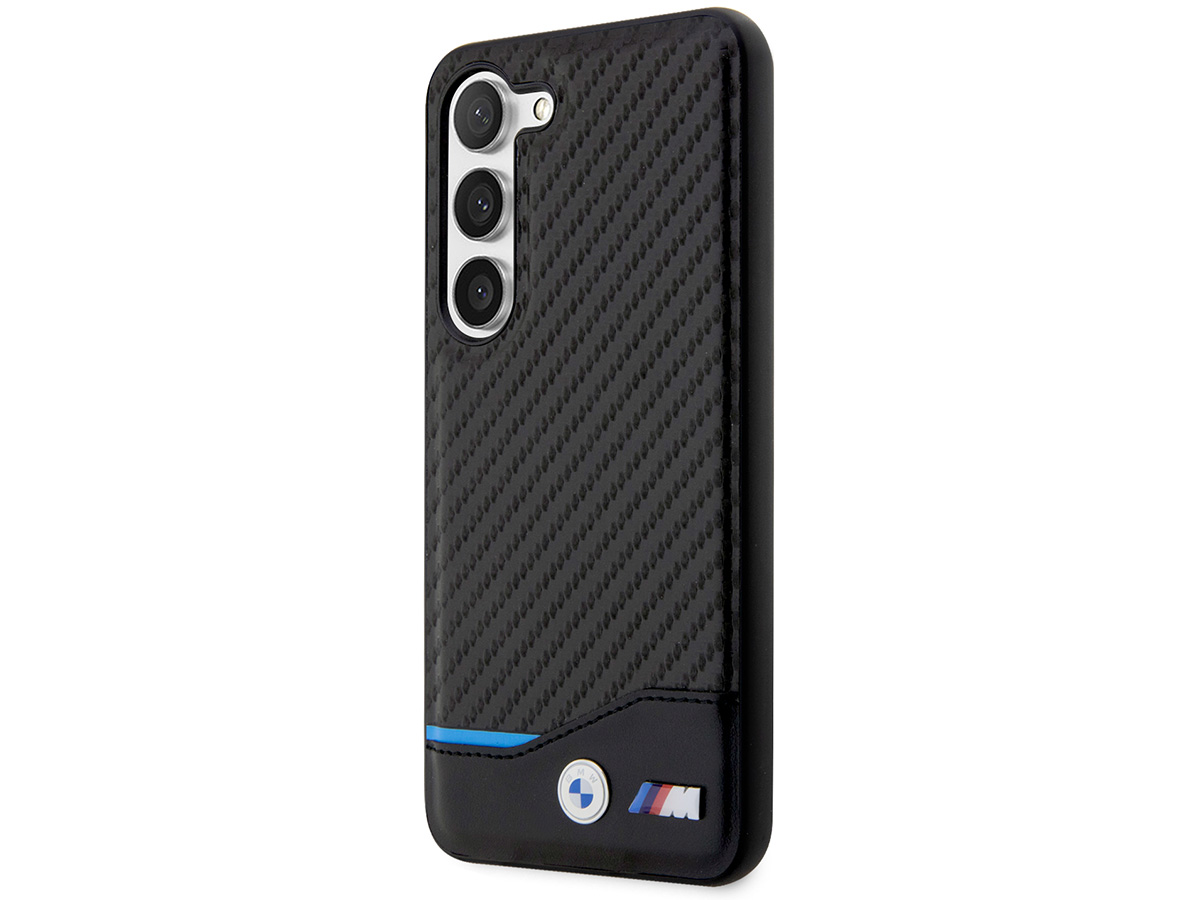 BMW M Carbon Look Case - Samsung Galaxy S23 hoesje