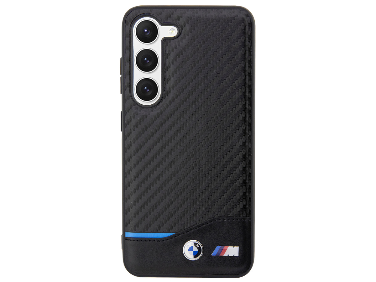 BMW M Carbon Look Case - Samsung Galaxy S23 hoesje