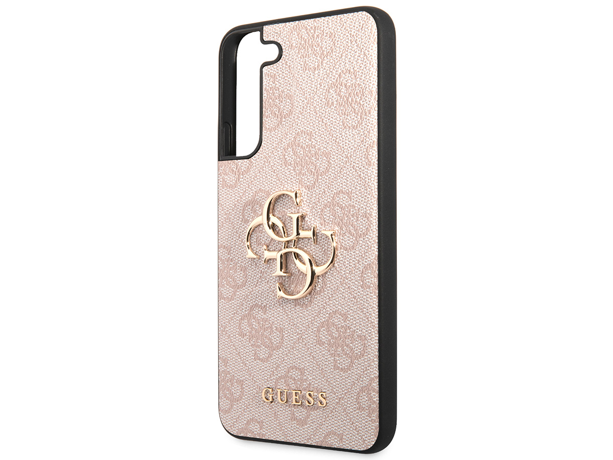 Guess Big 4G Monogram Case Roze - Samsung Galaxy S23 hoesje