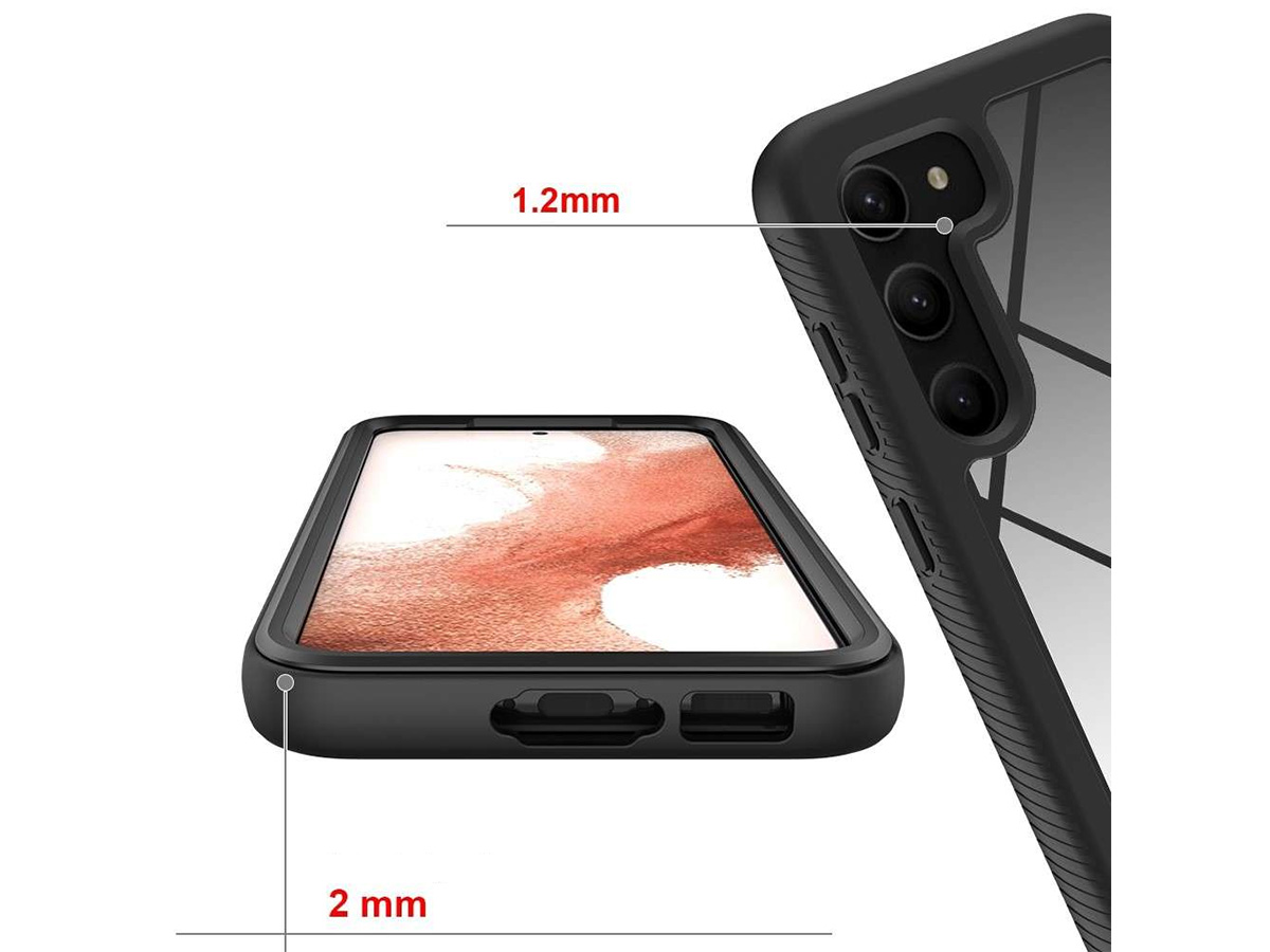 Just in Case 360 Shock Proof Case  - Samsung Galaxy S23 hoesje