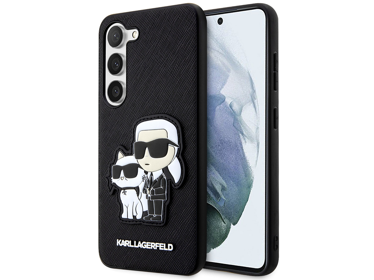 Karl Lagerfeld Ikonik Duo Case - Samsung Galaxy S23 hoesje