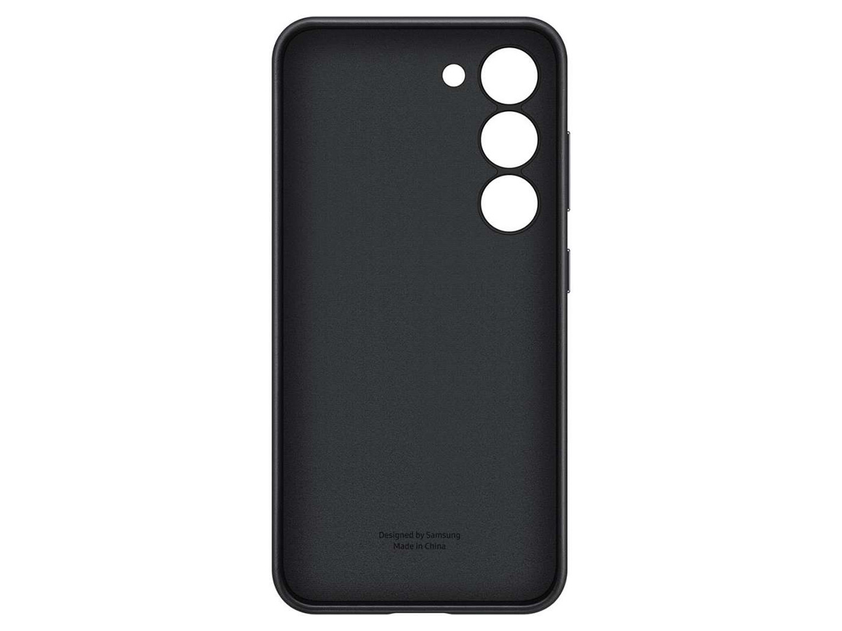 Samsung Galaxy S23 Leather Case Zwart (EF-VS911LB)