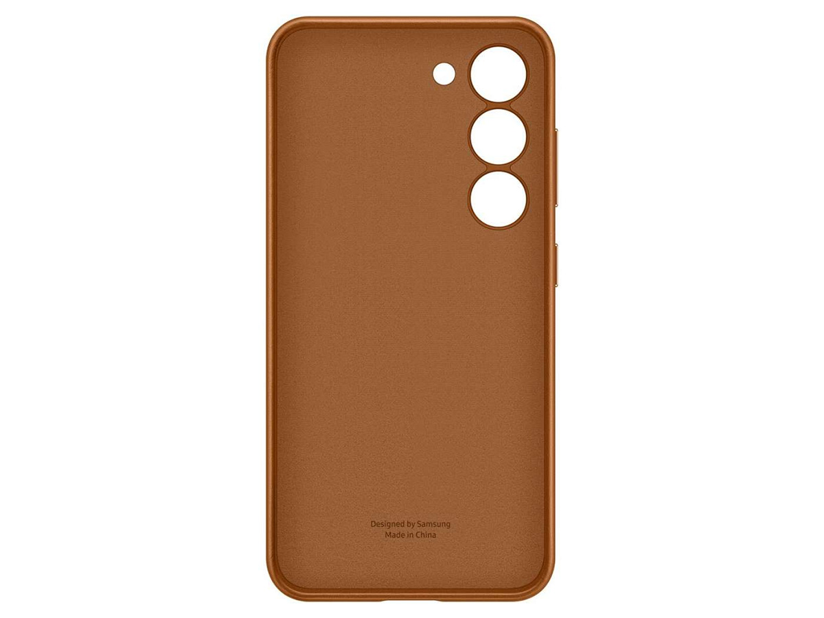Samsung Galaxy S23 Leather Case Cognac (EF-VS911LA)
