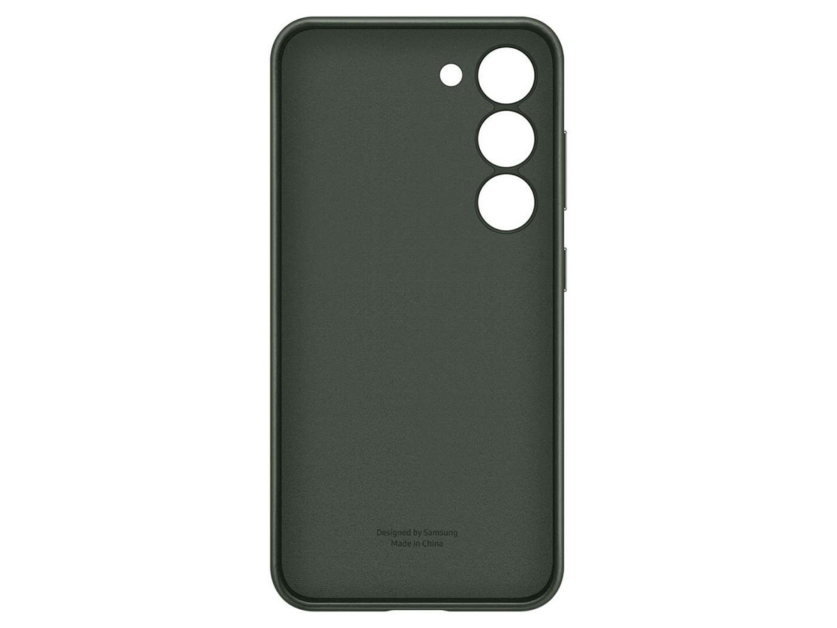 Samsung Galaxy S23 Leather Case Groen (EF-VS911LG)
