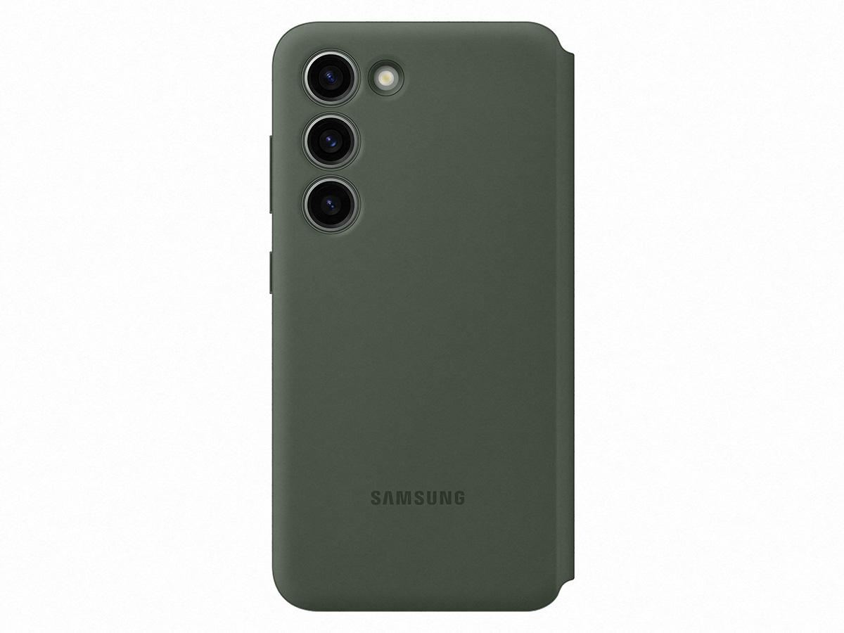 Samsung Galaxy S23 Smart View Wallet Case Groen (EF-ZS911CG)