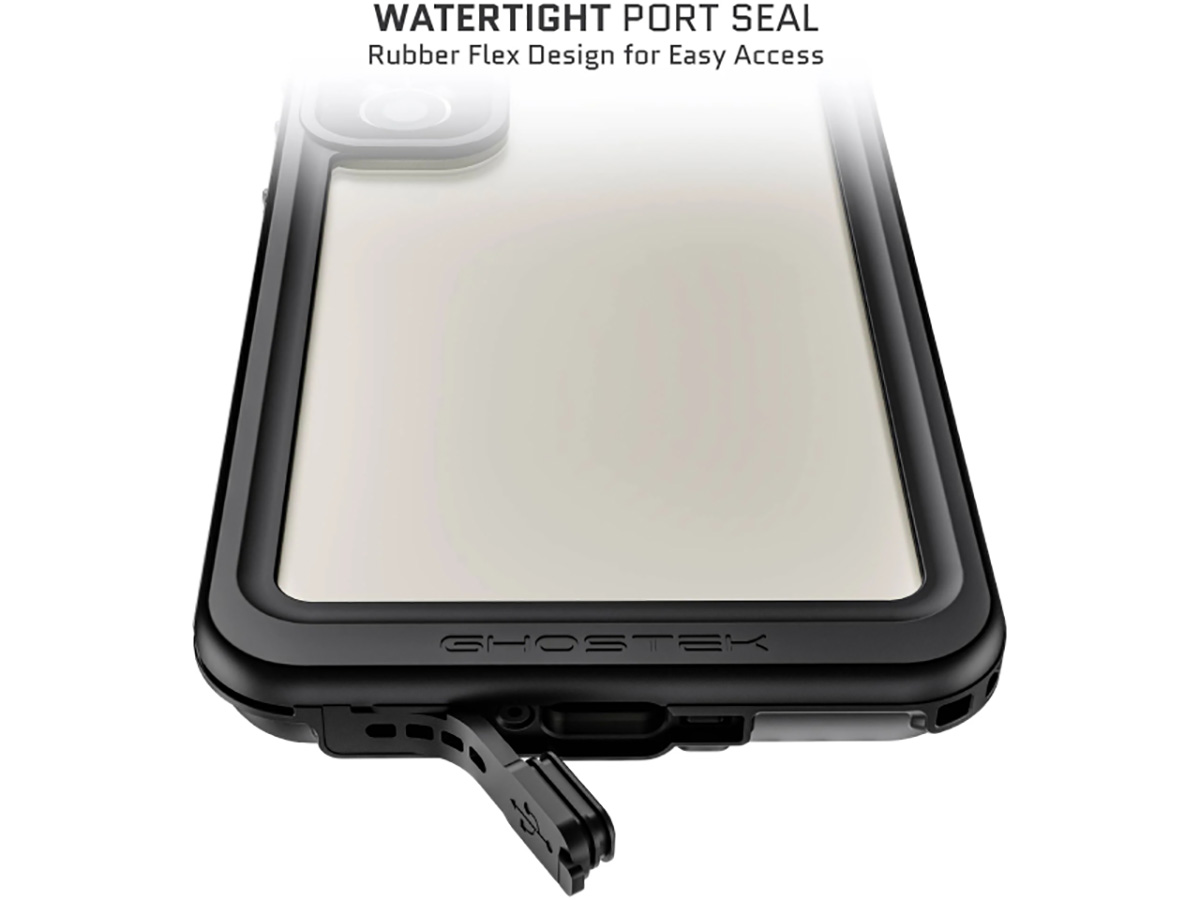 Ghostek Nautical Slim IP68 Waterdicht Samsung Galaxy S23+ hoesje Clear