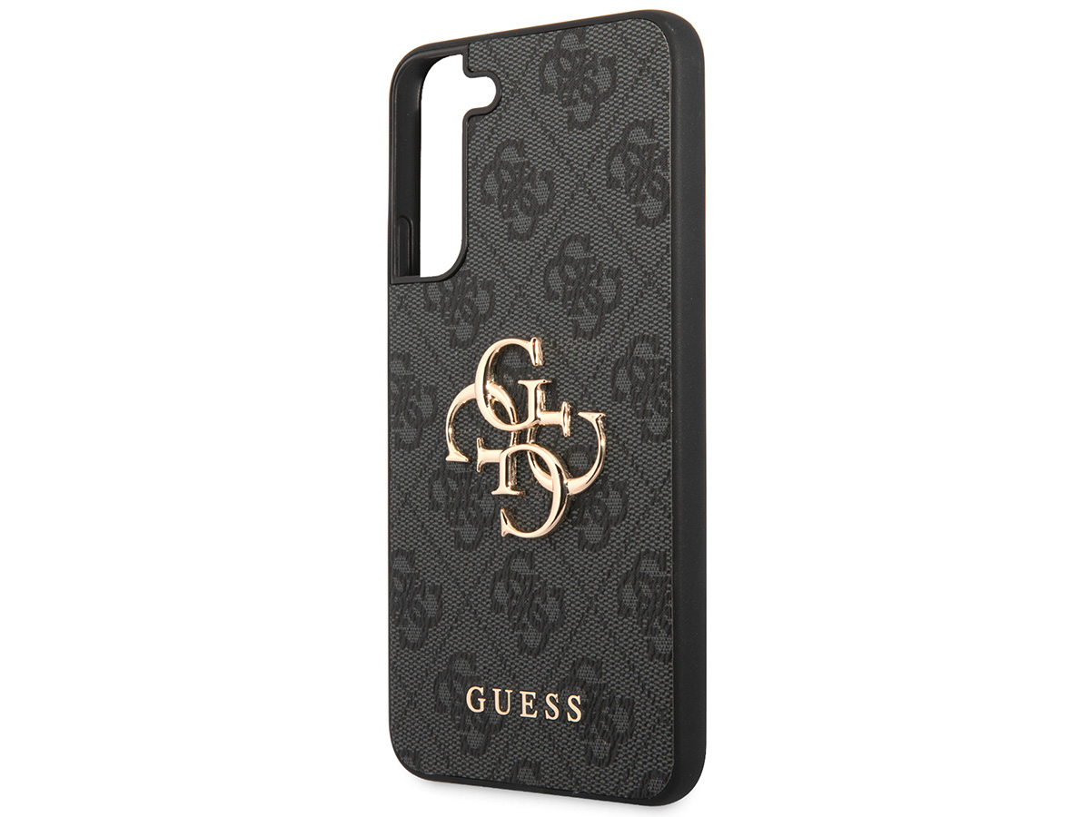 Guess Big 4G Monogram Case Grijs - Samsung Galaxy S23+ hoesje