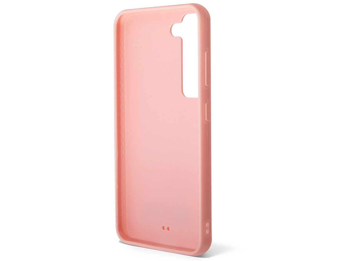 Karl Lagerfeld 3D Monogram Case Roze - Samsung Galaxy S23+ hoesje