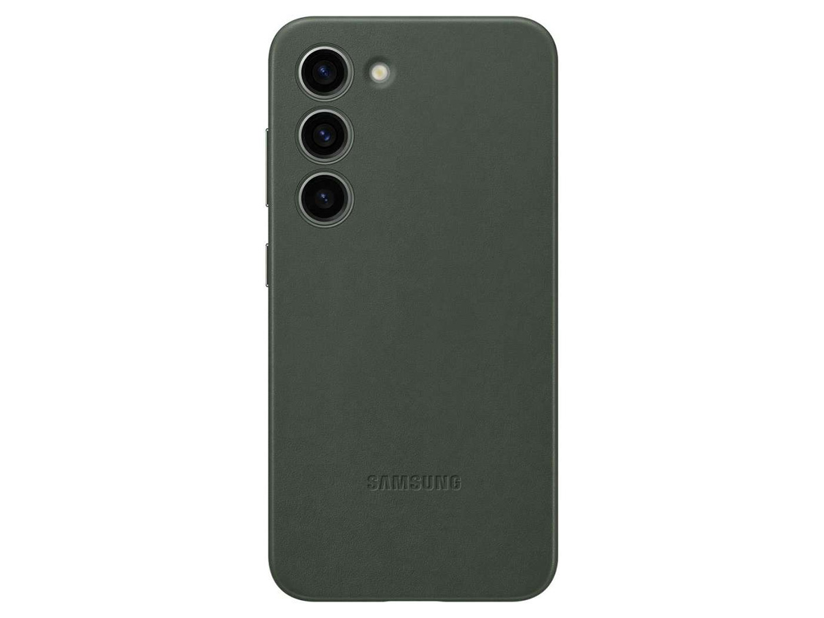 Samsung Galaxy S23+ Leather Case Groen (EF-VS916LG)