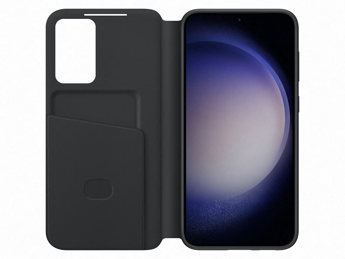 Samsung Galaxy S23+ Smart View Wallet Case Zwart (EF-ZS916CB)