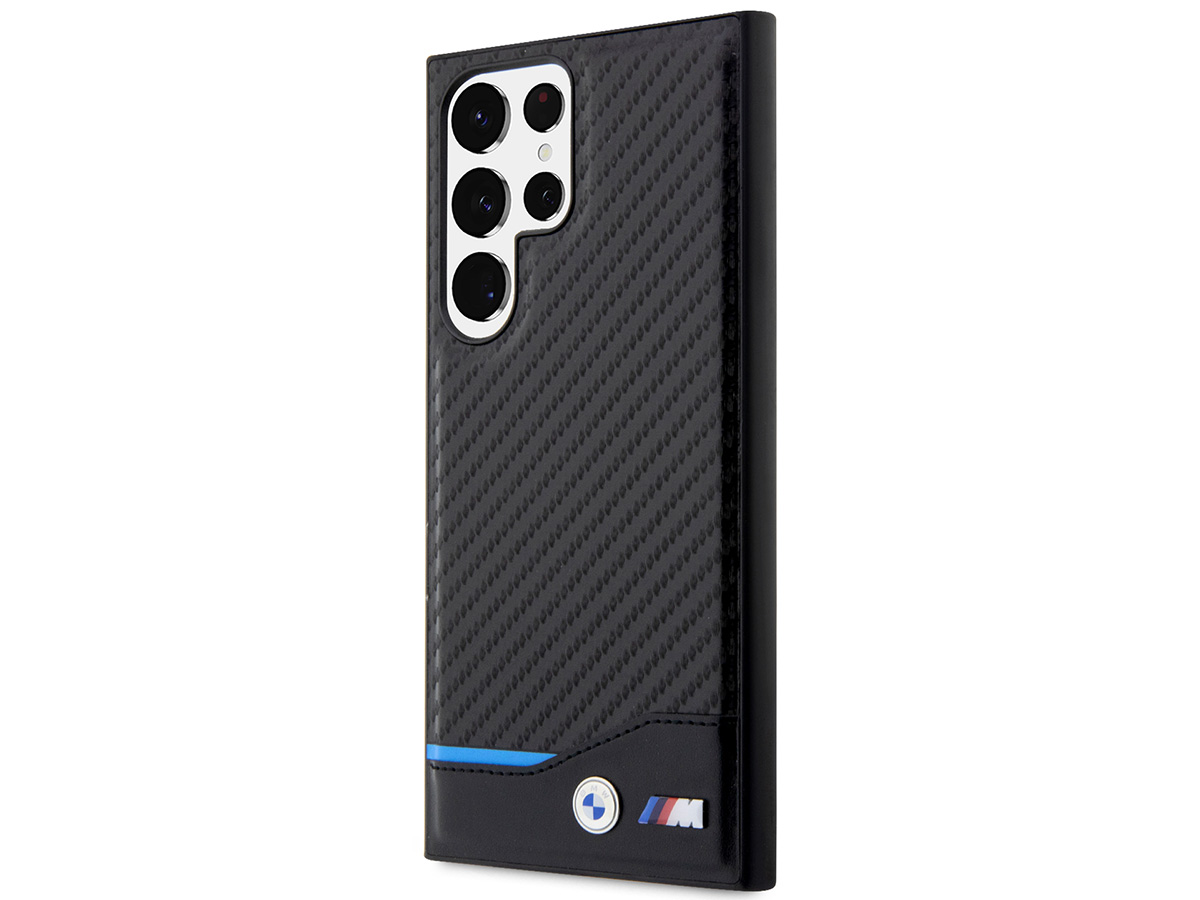 BMW M Carbon Look Case - Samsung Galaxy S23 Ultra hoesje