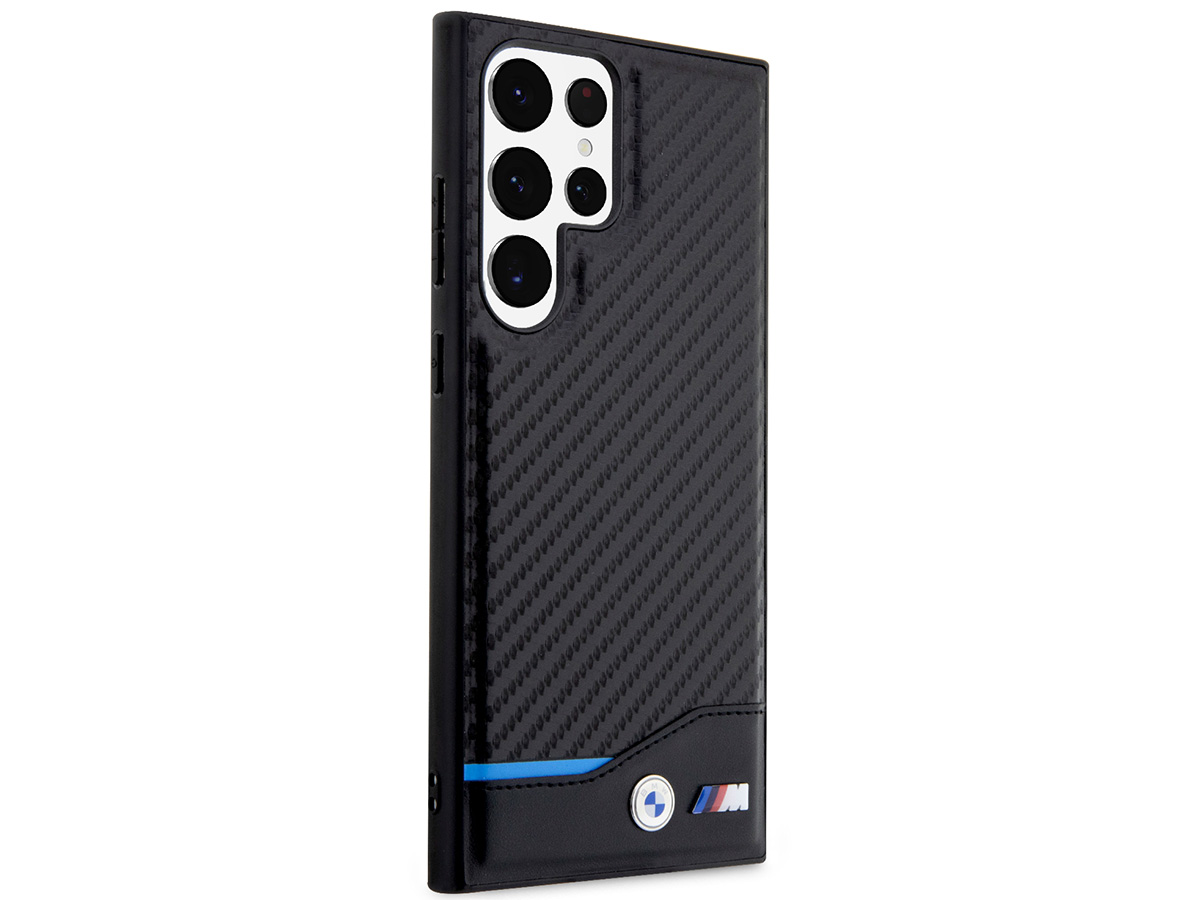 BMW M Carbon Look Case - Samsung Galaxy S23 Ultra hoesje