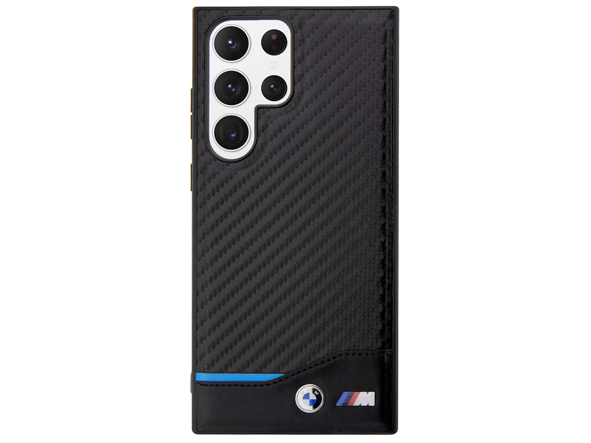 BMW M Carbon Look Case - Samsung Galaxy S23 Ultra hoesje