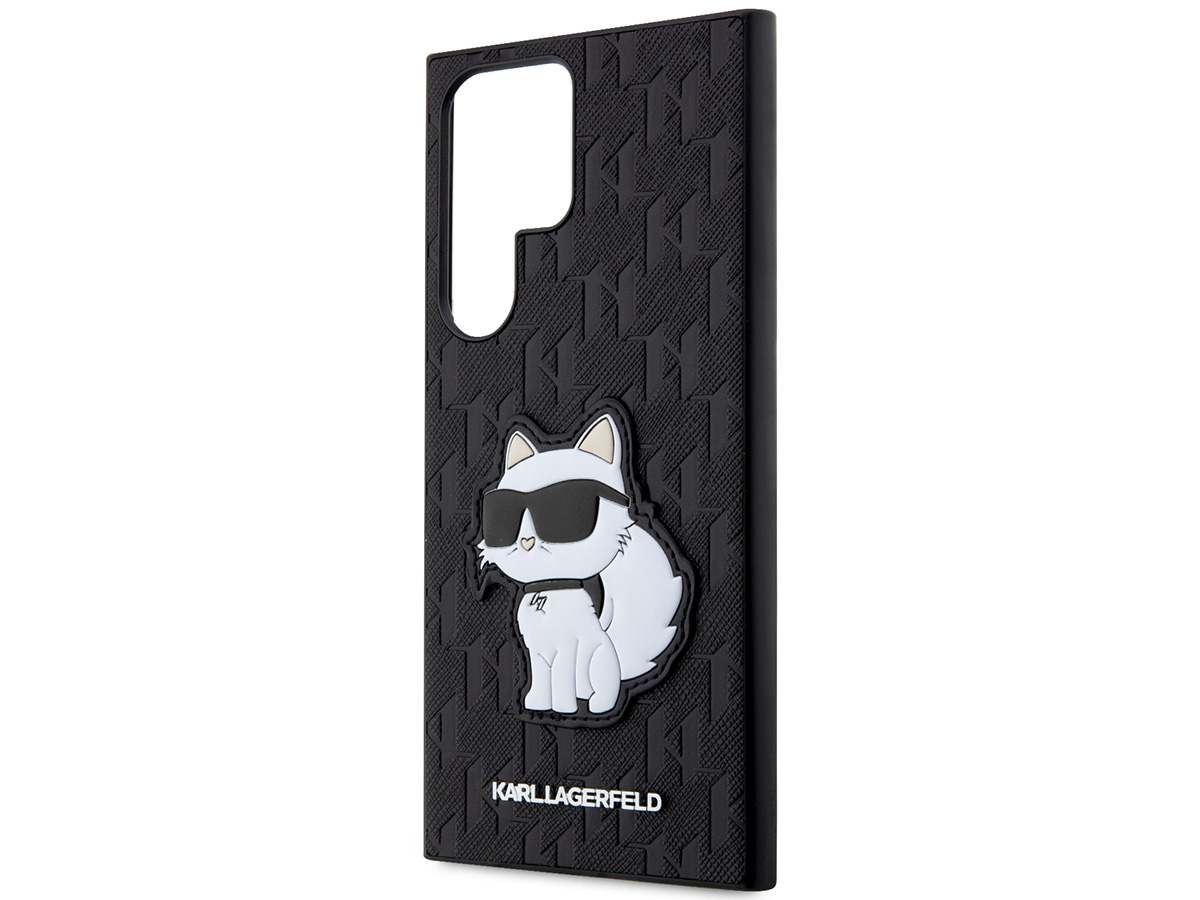 Karl Lagerfeld Ikonik Choupette Case - Samsung Galaxy S23 Ultra hoesje