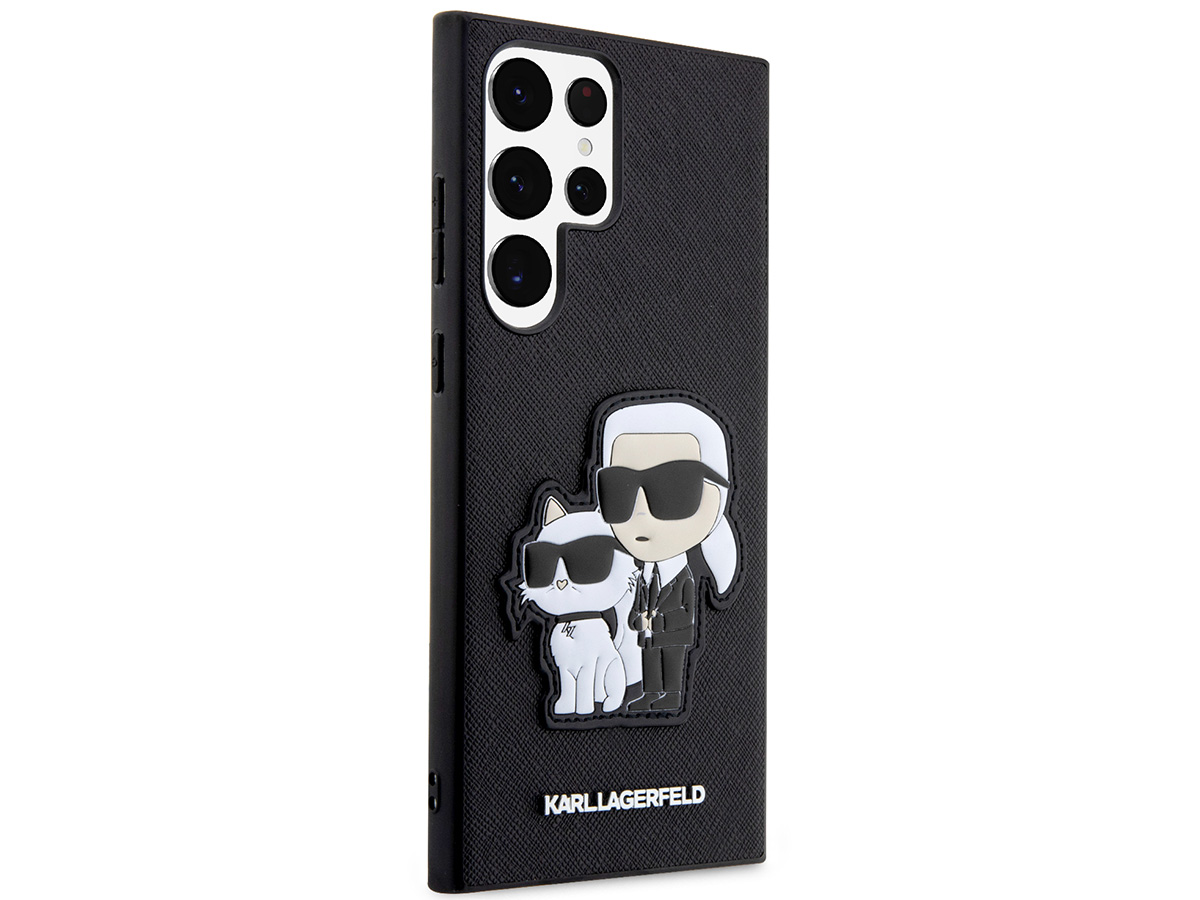 Karl Lagerfeld Ikonik Duo Case - Samsung Galaxy S23 Ultra hoesje