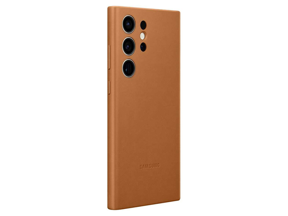 Samsung Galaxy S23 Ultra Leather Case Cognac (EF-VS918LA)