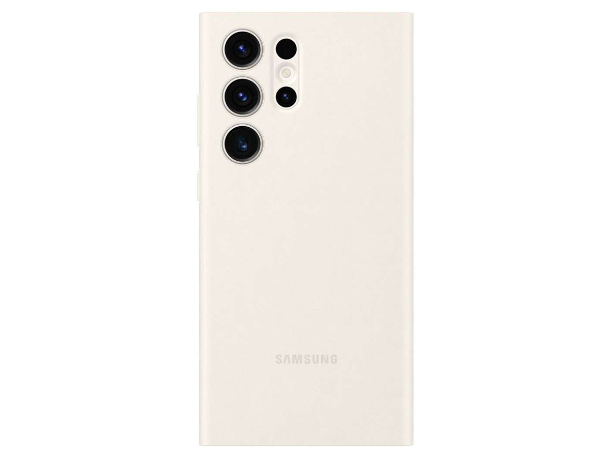 Samsung Galaxy S23 Ultra Smart View Wallet Case Crème (EF-ZS918CU)