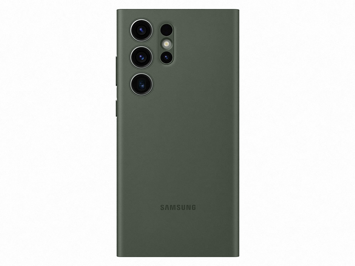 Samsung Galaxy S23 Ultra Smart View Wallet Case Groen (EF-ZS918CG)