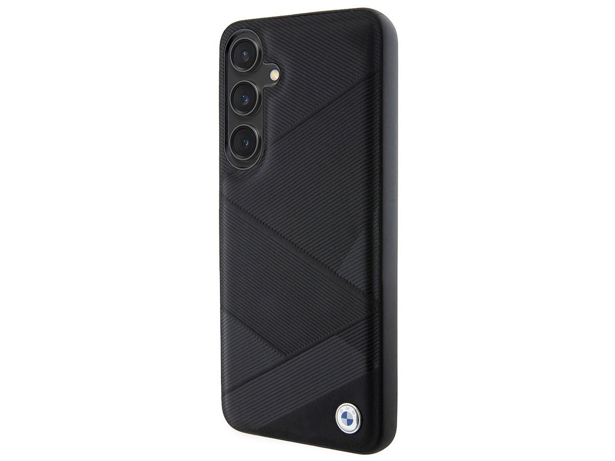 BMW Crossing Lines Leather Case - Samsung Galaxy S24 hoesje