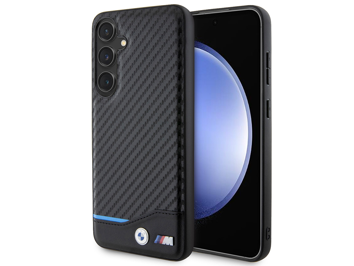 BMW M Carbon Look Case - Samsung Galaxy S24 hoesje