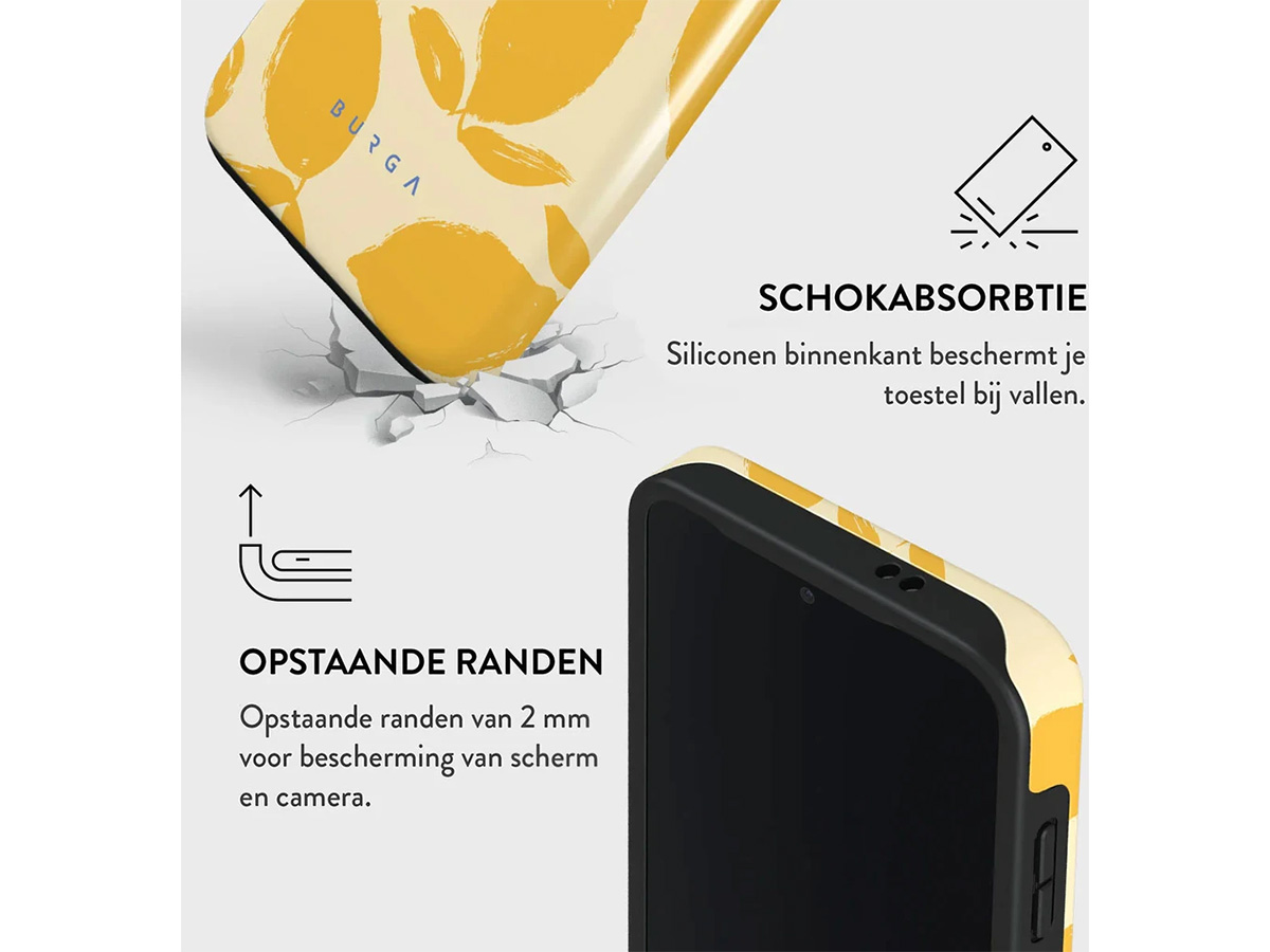 Burga Tough Case Lemon Tart - Samsung Galaxy S24 Hoesje