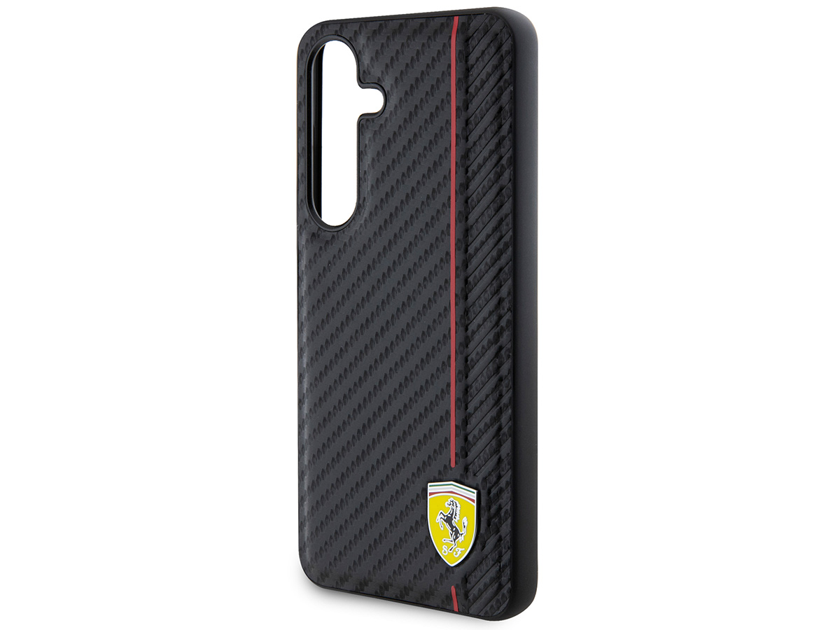 Ferrari Carbon Line Case - Samsung Galaxy S24 hoesje