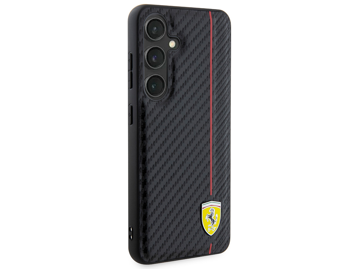 Ferrari Carbon Line Case - Samsung Galaxy S24 hoesje