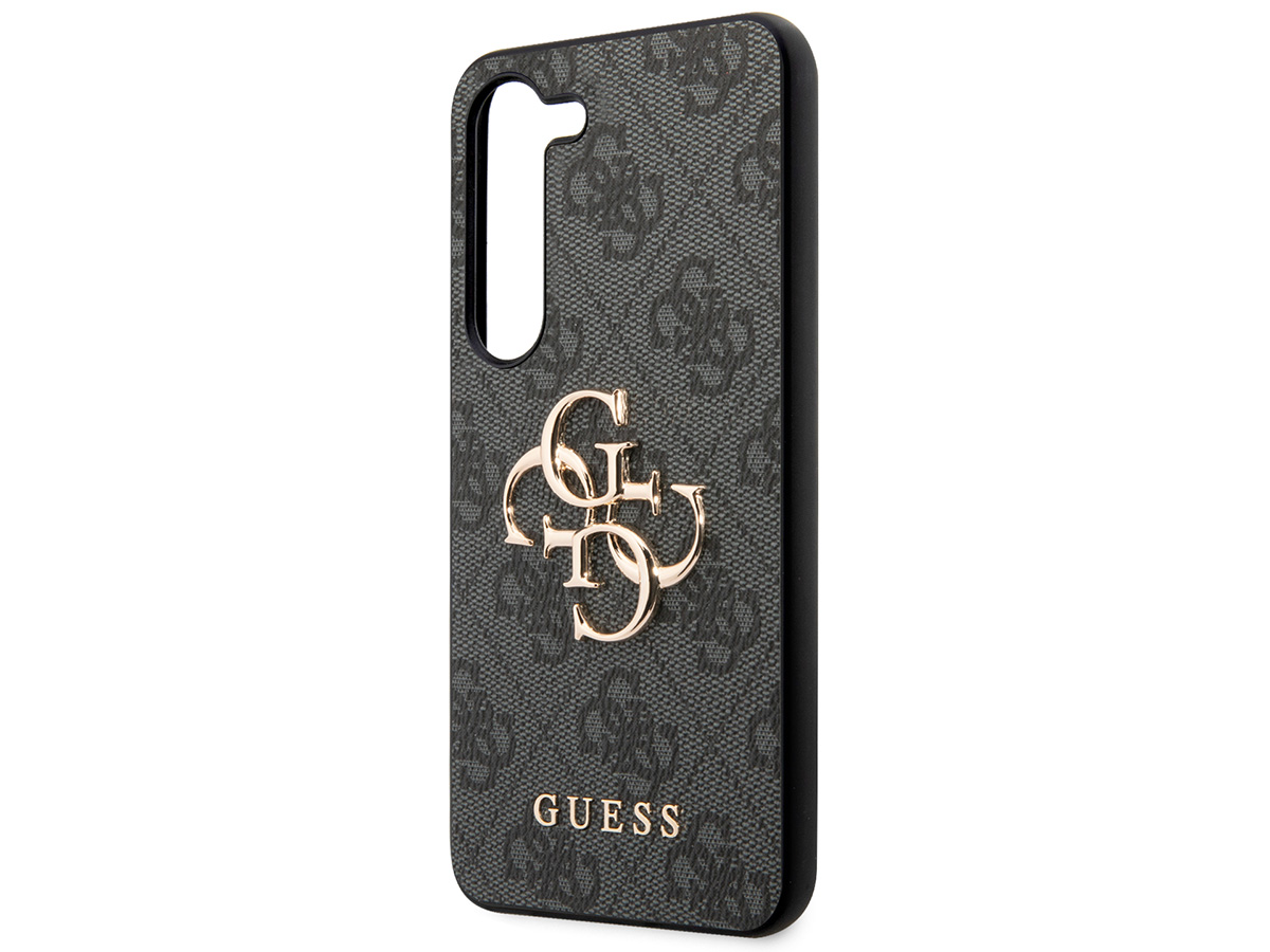 Guess Big 4G Monogram Case Grijs - Samsung Galaxy S24 hoesje