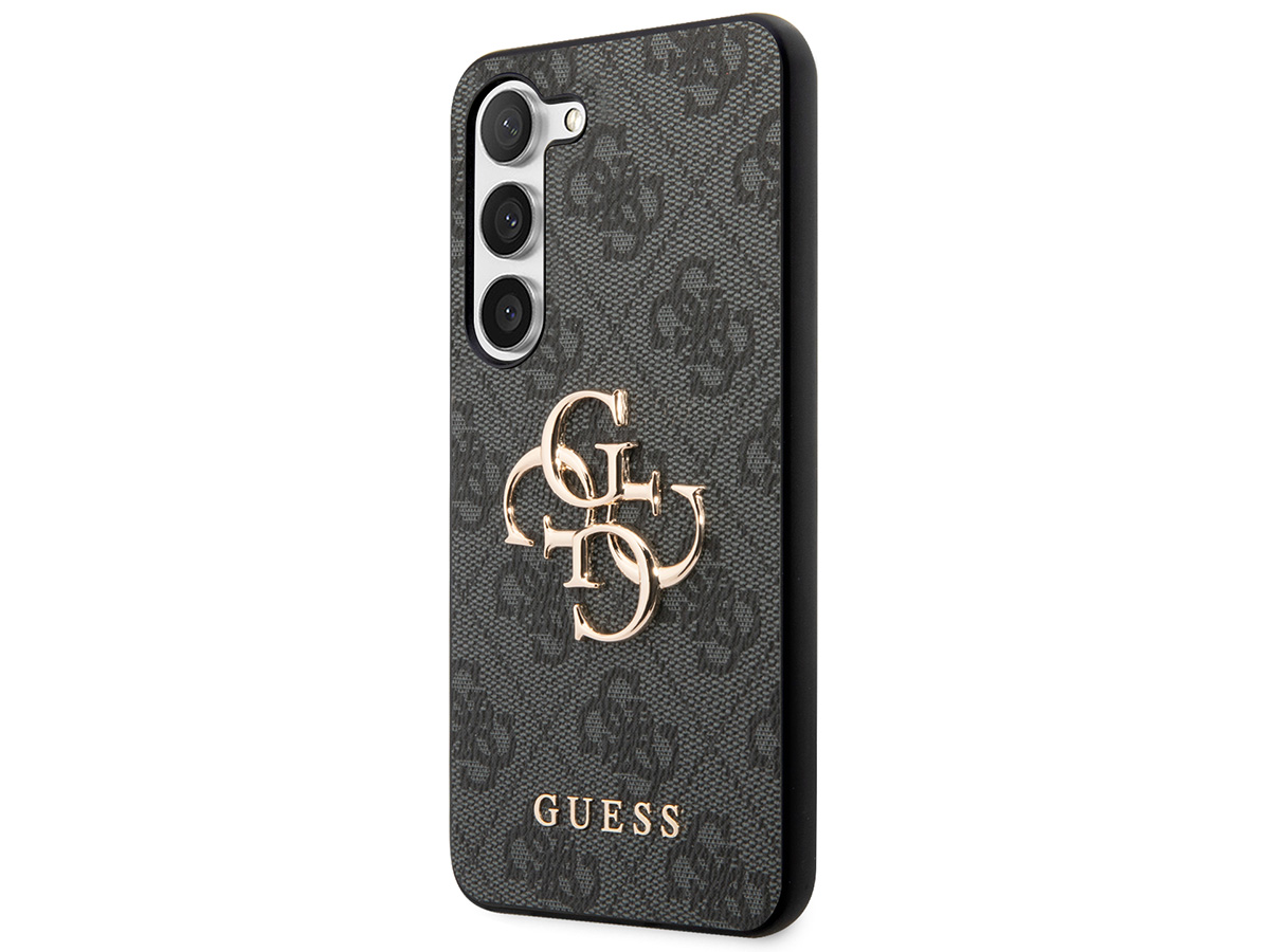 Guess Big 4G Monogram Case Grijs - Samsung Galaxy S24 hoesje