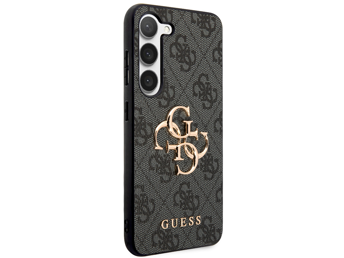 Guess Big 4G Monogram Case Grijs - Samsung Galaxy S24 hoesje