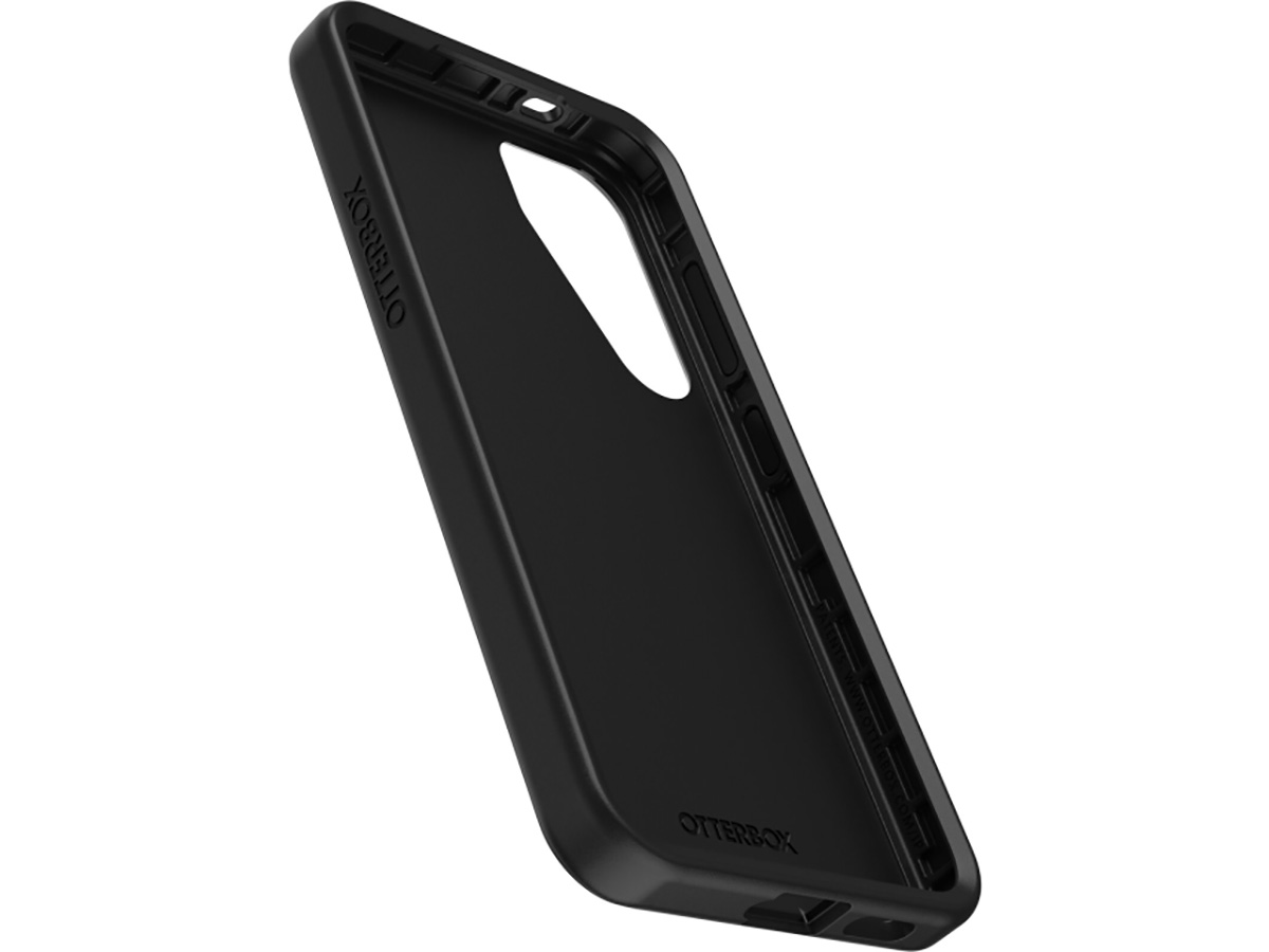 Otterbox Symmetry Rugged Case Zwart - Samsung Galaxy S24 hoesje