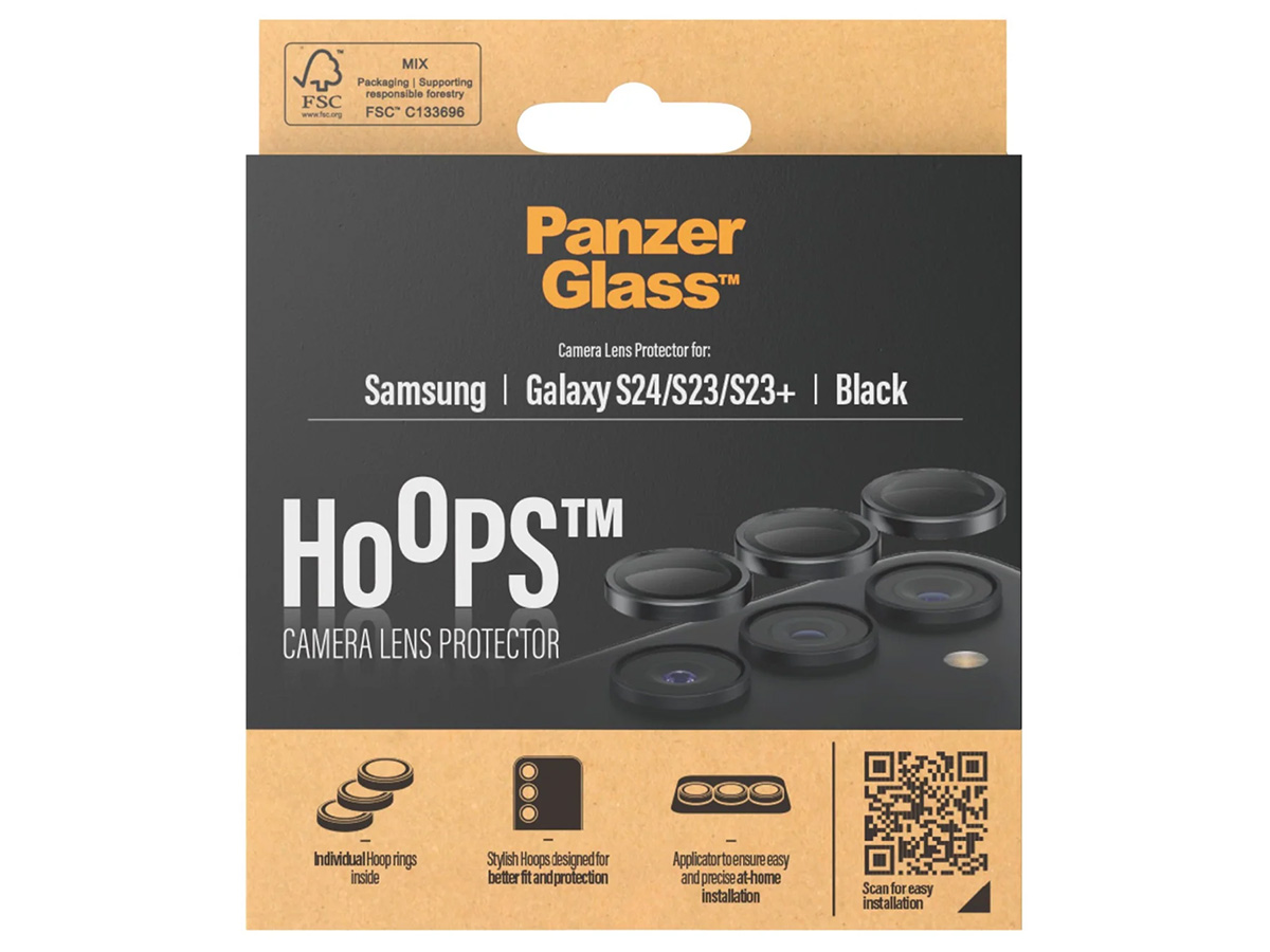 PanzerGlass Camera Lens Protector Hoops voor Samsung Galaxy S24