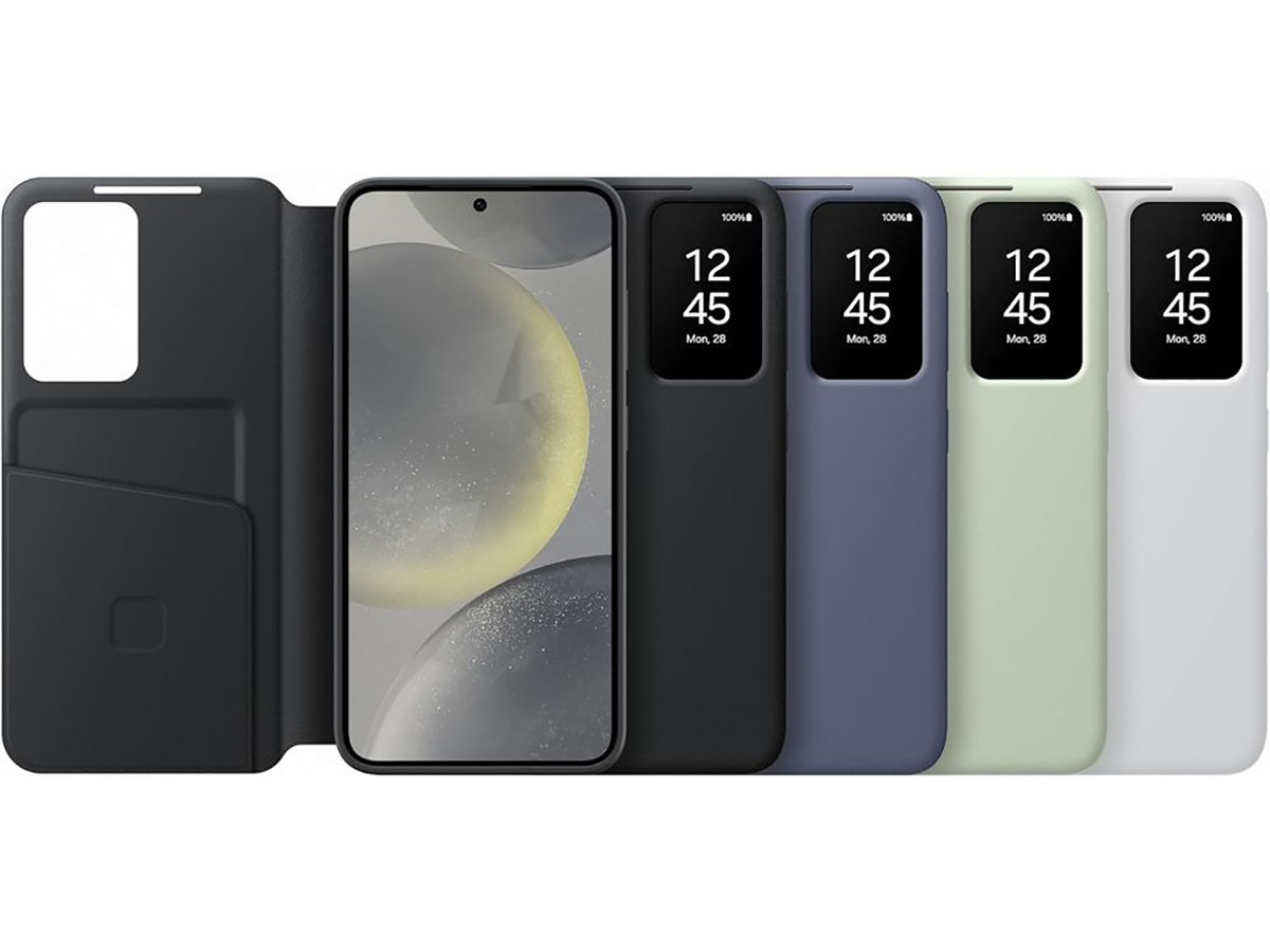 Samsung Galaxy S24 Smart View Wallet Case Zwart (EF-ZS921CB)