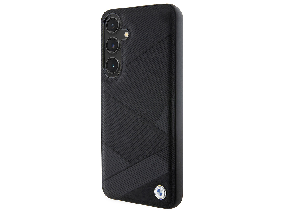 BMW Crossing Lines Leather Case - Samsung Galaxy S24+ hoesje