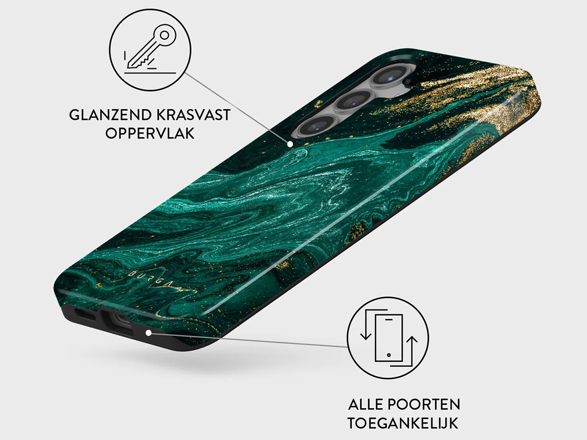 Burga Tough Case Emerald Pool - Samsung Galaxy S24+ Hoesje