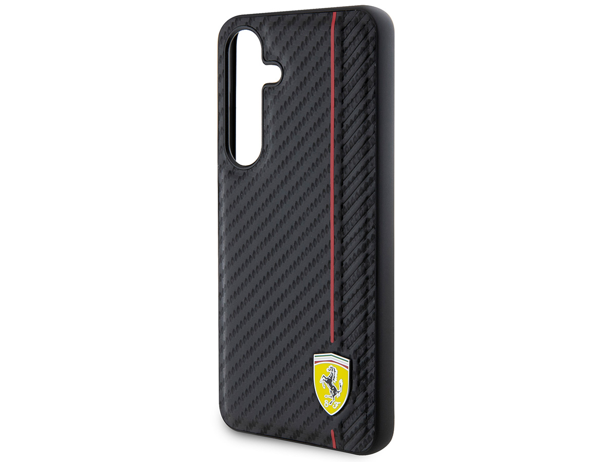 Ferrari Carbon Line Case - Samsung Galaxy S24+ hoesje