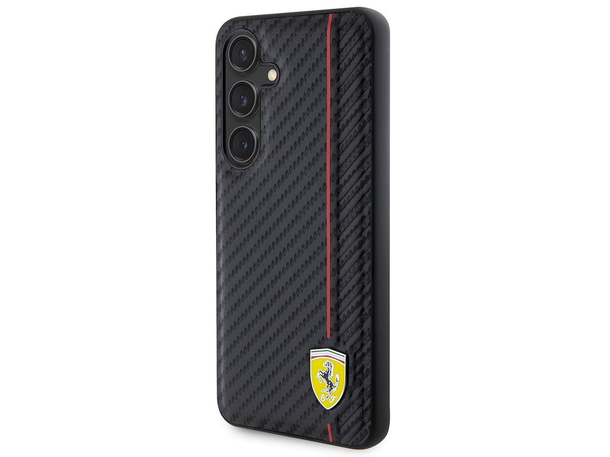Ferrari Carbon Line Case - Samsung Galaxy S24+ hoesje