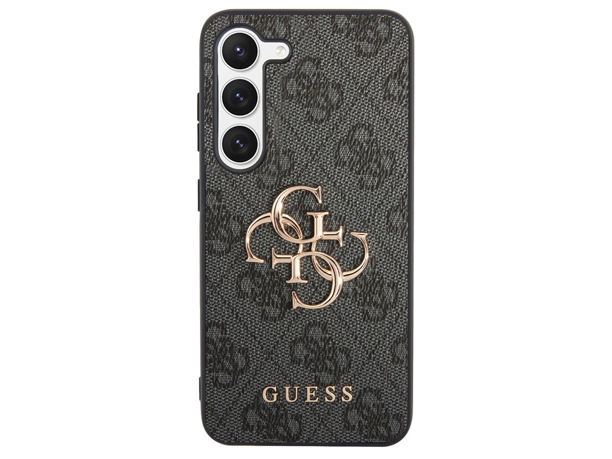 Guess Big 4G Monogram Case Grijs - Samsung Galaxy S24+ hoesje