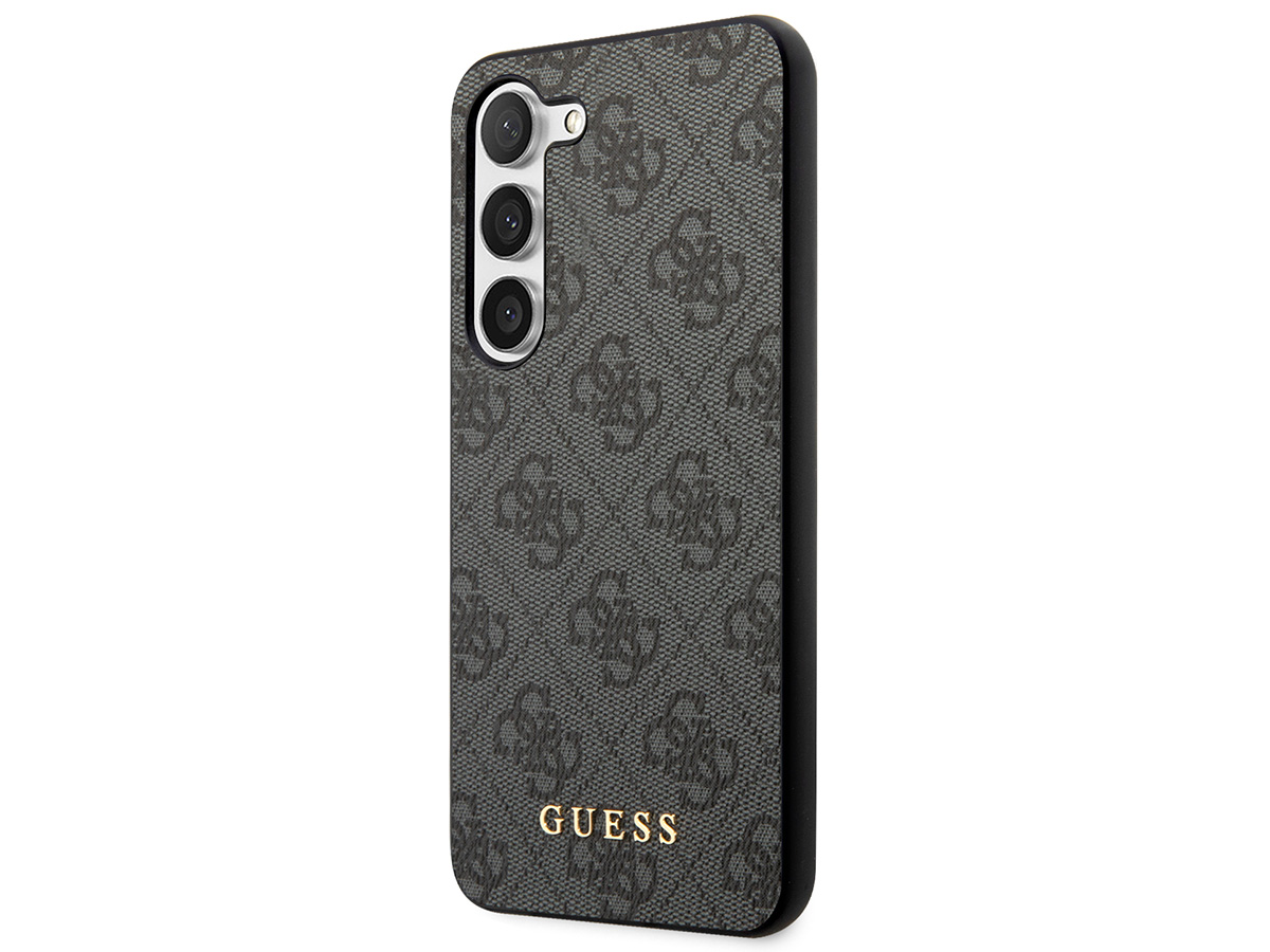 Guess Monogram Case Grijs - Samsung Galaxy S24+ hoesje