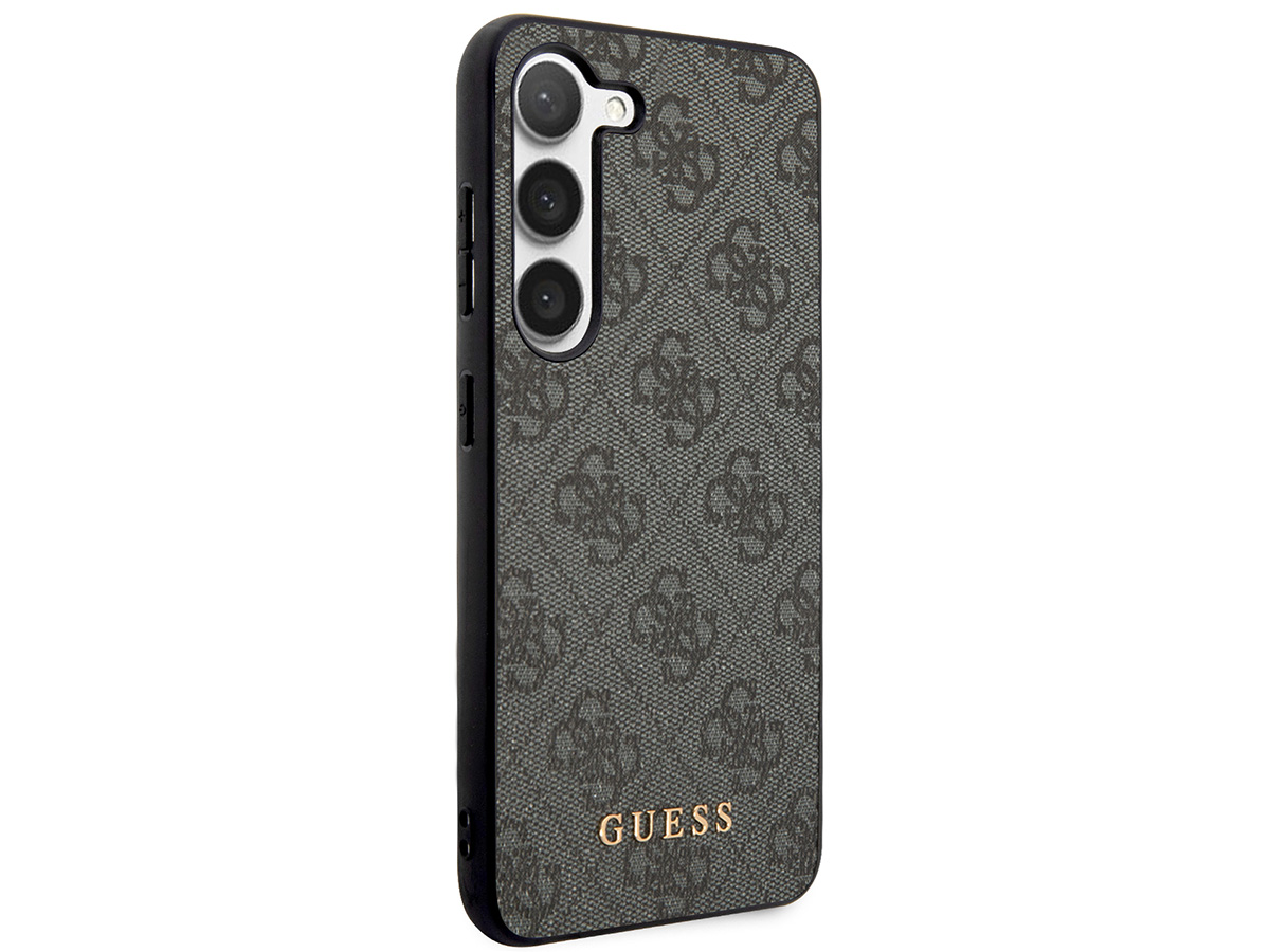 Guess Monogram Case Grijs - Samsung Galaxy S24+ hoesje