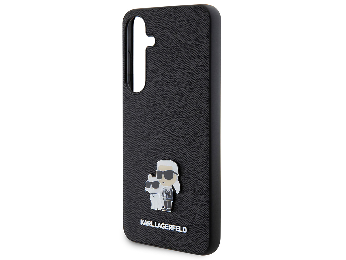 Karl Lagerfeld Ikonik Duo Metal Case - Samsung Galaxy S24+ hoesje