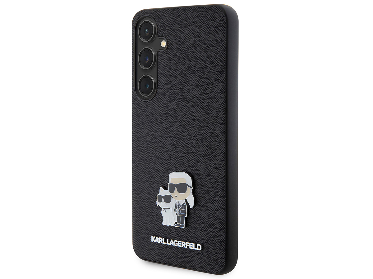 Karl Lagerfeld Ikonik Duo Metal Case - Samsung Galaxy S24+ hoesje