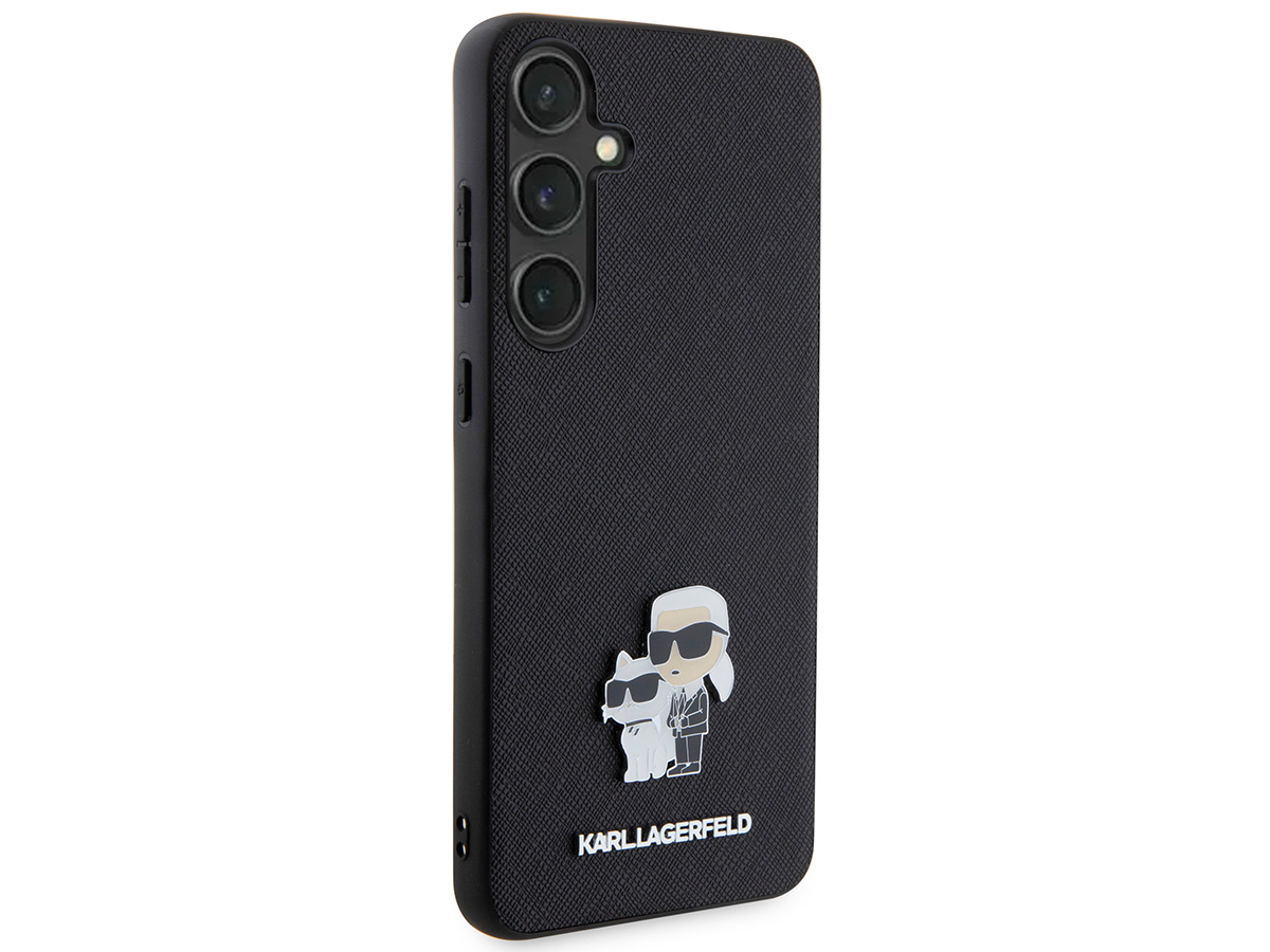 Karl Lagerfeld Ikonik Duo Metal Case - Samsung Galaxy S24+ hoesje