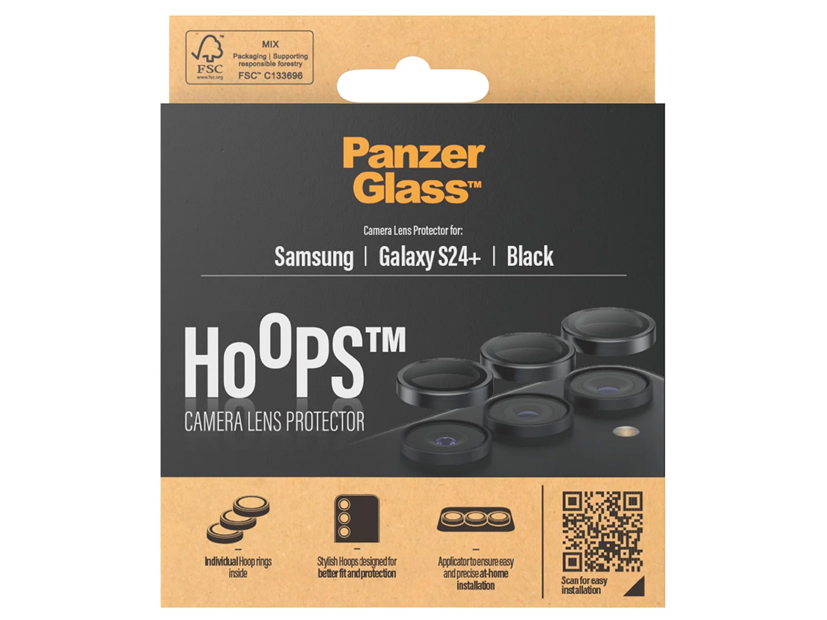 PanzerGlass Camera Lens Protector Hoops voor Samsung Galaxy S24+