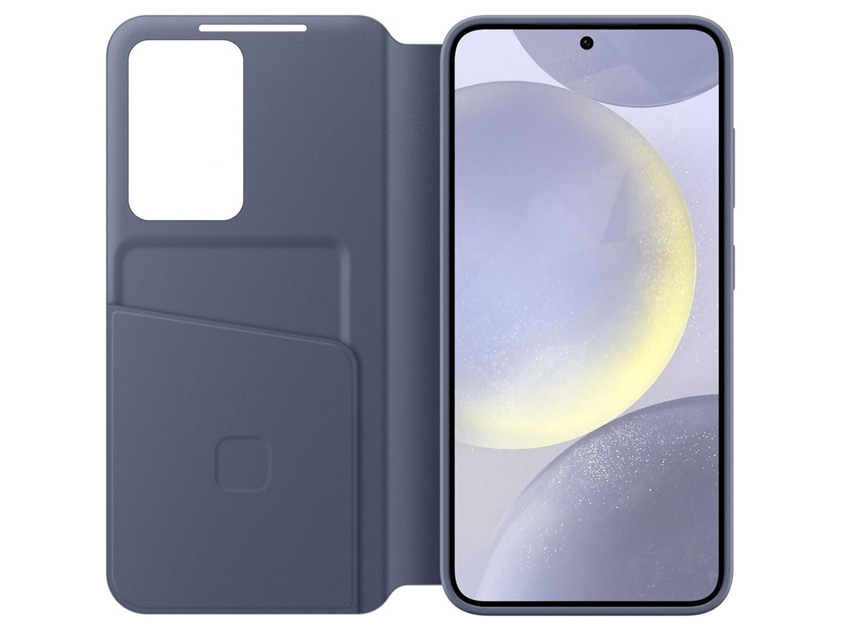 Samsung Galaxy S24+ Smart View Wallet Case Paars (EF-ZS926CV)