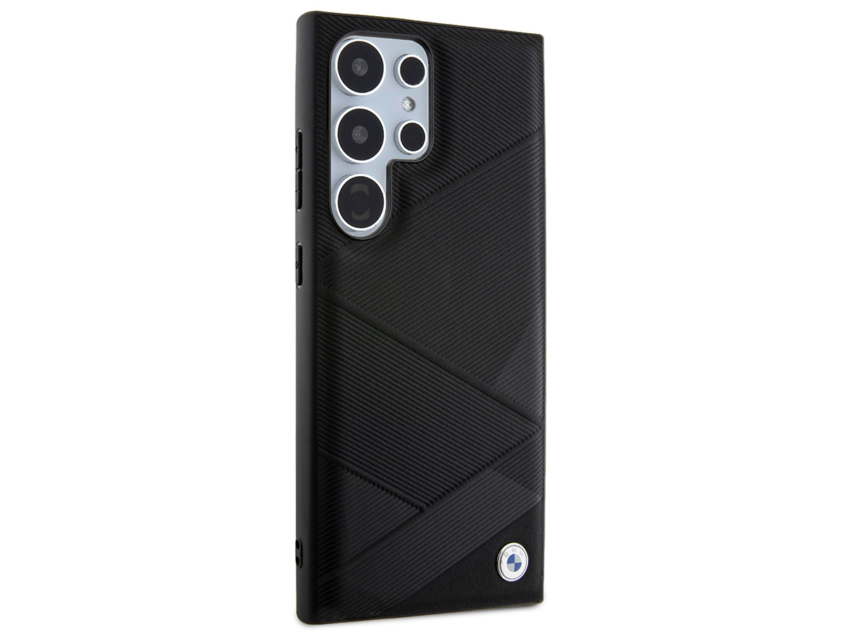 BMW Crossing Lines Leather Case - Samsung Galaxy S24 Ultra hoesje
